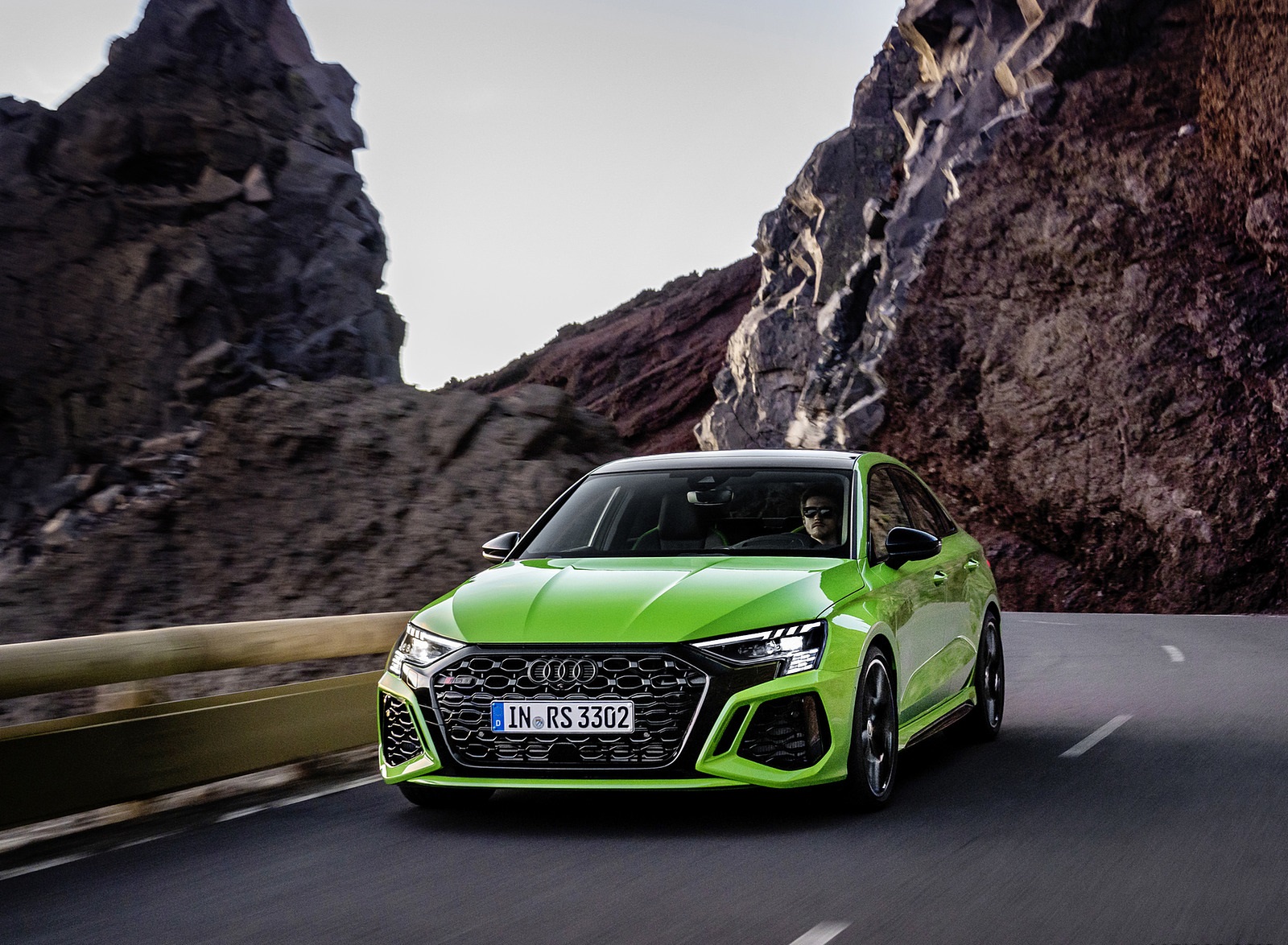 2022 Audi RS3 Sedan (Color: Kyalami Green) Front Wallpapers #10 of 148