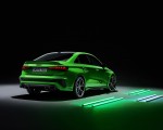 2022 Audi RS3 Sedan (Color: Kyalami Green) Rear Three-Quarter Wallpapers 150x120