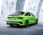 2022 Audi RS3 Sedan (Color: Kyalami Green) Rear Three-Quarter Wallpapers 150x120