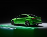 2022 Audi RS3 Sedan (Color: Kyalami Green) Rear Three-Quarter Wallpapers 150x120