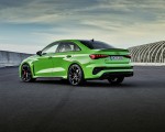 2022 Audi RS3 Sedan (Color: Kyalami Green) Rear Three-Quarter Wallpapers 150x120