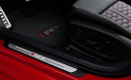 2022 Audi RS 3 Sportback (Color: Tango Red) Door Sill Wallpapers 450x275 (61)