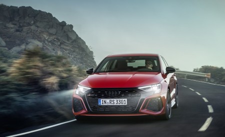 2022 Audi RS 3 Sportback (Color: Tango Red) Front Wallpapers 450x275 (8)
