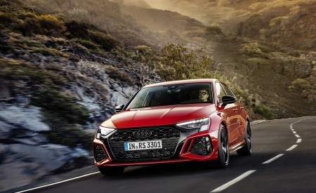 2022 Audi RS 3 Sportback (Color: Tango Red) Front Wallpapers 450x275 (9)