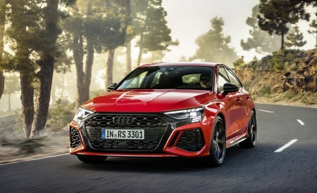 2022 Audi RS 3 Sportback (Color: Tango Red) Front Wallpapers 450x275 (5)