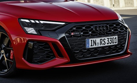 2022 Audi RS 3 Sportback (Color: Tango Red) Grill Wallpapers 450x275 (48)