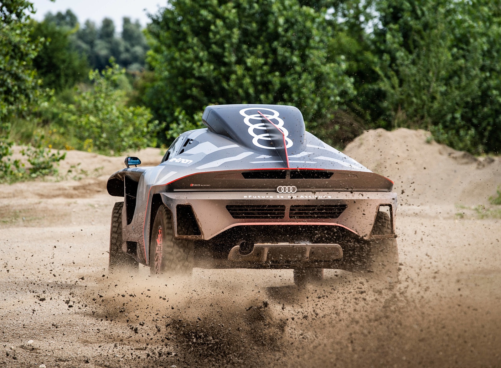2022 Audi RS Q e-tron Dakar Rally Off-Road Wallpapers (3)