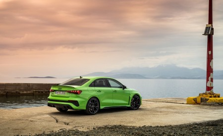 2022 Audi RS3 Sedan Rear Three-Quarter Wallpapers 450x275 (140)