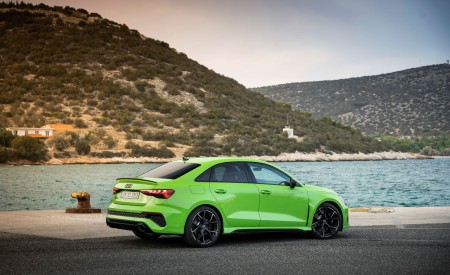 2022 Audi RS3 Sedan Rear Three-Quarter Wallpapers  450x275 (142)