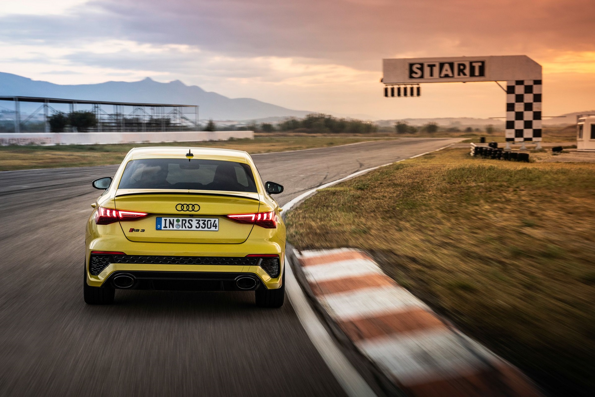 2022 Audi RS3 Sedan Rear Wallpapers #117 of 148