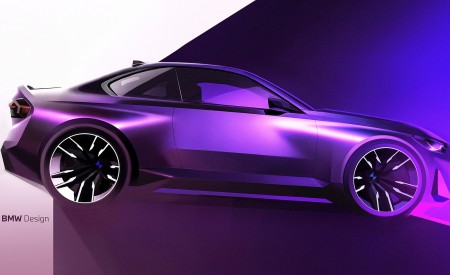 2022 BMW 2 Series Coupe Design Sketch Wallpapers  450x275 (46)