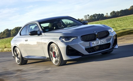 2022 BMW M240i Coupe xDrive (Color: Brooklyn Grey) Front Three-Quarter Wallpapers  450x275 (8)
