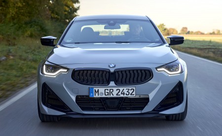 2022 BMW M240i Coupe xDrive (Color: Brooklyn Grey) Front Wallpapers 450x275 (5)
