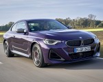 2022 BMW M240i Coupé xDrive (Color: Thundernight Metallic) Front Three-Quarter Wallpapers 150x120 (21)
