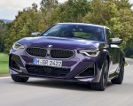 2022 BMW M240i Coupé xDrive (Color: Thundernight Metallic) Front Three-Quarter Wallpapers 150x120 (40)
