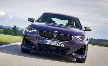 2022 BMW M240i Coupé xDrive (Color: Thundernight Metallic) Front Wallpapers 450x275 (23)