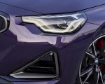 2022 BMW M240i Coupé xDrive (Color: Thundernight Metallic) Headlight Wallpapers 150x120