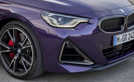 2022 BMW M240i Coupé xDrive (Color: Thundernight Metallic) Headlight Wallpapers 450x275 (94)
