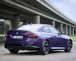 2022 BMW M240i Coupé xDrive (Color: Thundernight Metallic) Rear Three-Quarter Wallpapers 150x120