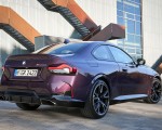 2022 BMW M240i Coupé xDrive (Color: Thundernight Metallic) Rear Three-Quarter Wallpapers 150x120