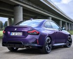 2022 BMW M240i Coupé xDrive (Color: Thundernight Metallic) Rear Three-Quarter Wallpapers 150x120