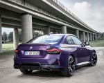 2022 BMW M240i Coupé xDrive (Color: Thundernight Metallic) Rear Three-Quarter Wallpapers 150x120