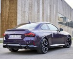 2022 BMW M240i Coupé xDrive (Color: Thundernight Metallic) Rear Three-Quarter Wallpapers 150x120