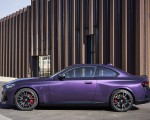 2022 BMW M240i Coupé xDrive (Color: Thundernight Metallic) Side Wallpapers 150x120