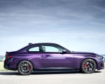 2022 BMW M240i Coupé xDrive (Color: Thundernight Metallic) Side Wallpapers 150x120