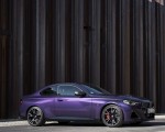 2022 BMW M240i Coupé xDrive (Color: Thundernight Metallic) Side Wallpapers 150x120
