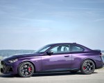 2022 BMW M240i Coupé xDrive (Color: Thundernight Metallic) Side Wallpapers 150x120