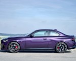 2022 BMW M240i Coupé xDrive (Color: Thundernight Metallic) Side Wallpapers 150x120