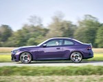 2022 BMW M240i Coupé xDrive (Color: Thundernight Metallic) Side Wallpapers  150x120