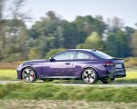 2022 BMW M240i Coupé xDrive (Color: Thundernight Metallic) Side Wallpapers 150x120