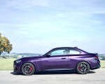 2022 BMW M240i Coupé xDrive (Color: Thundernight Metallic) Side Wallpapers 150x120