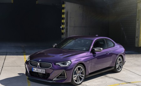 2022 BMW M240i xDrive Coupe Front Three-Quarter Wallpapers 450x275 (143)