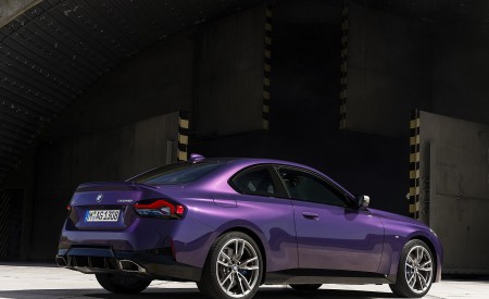 2022 BMW M240i xDrive Coupe Rear Three-Quarter Wallpapers 450x275 (145)