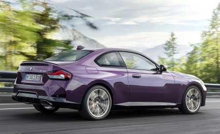 2022 BMW M240i xDrive Coupe Rear Three-Quarter Wallpapers 450x275 (116)