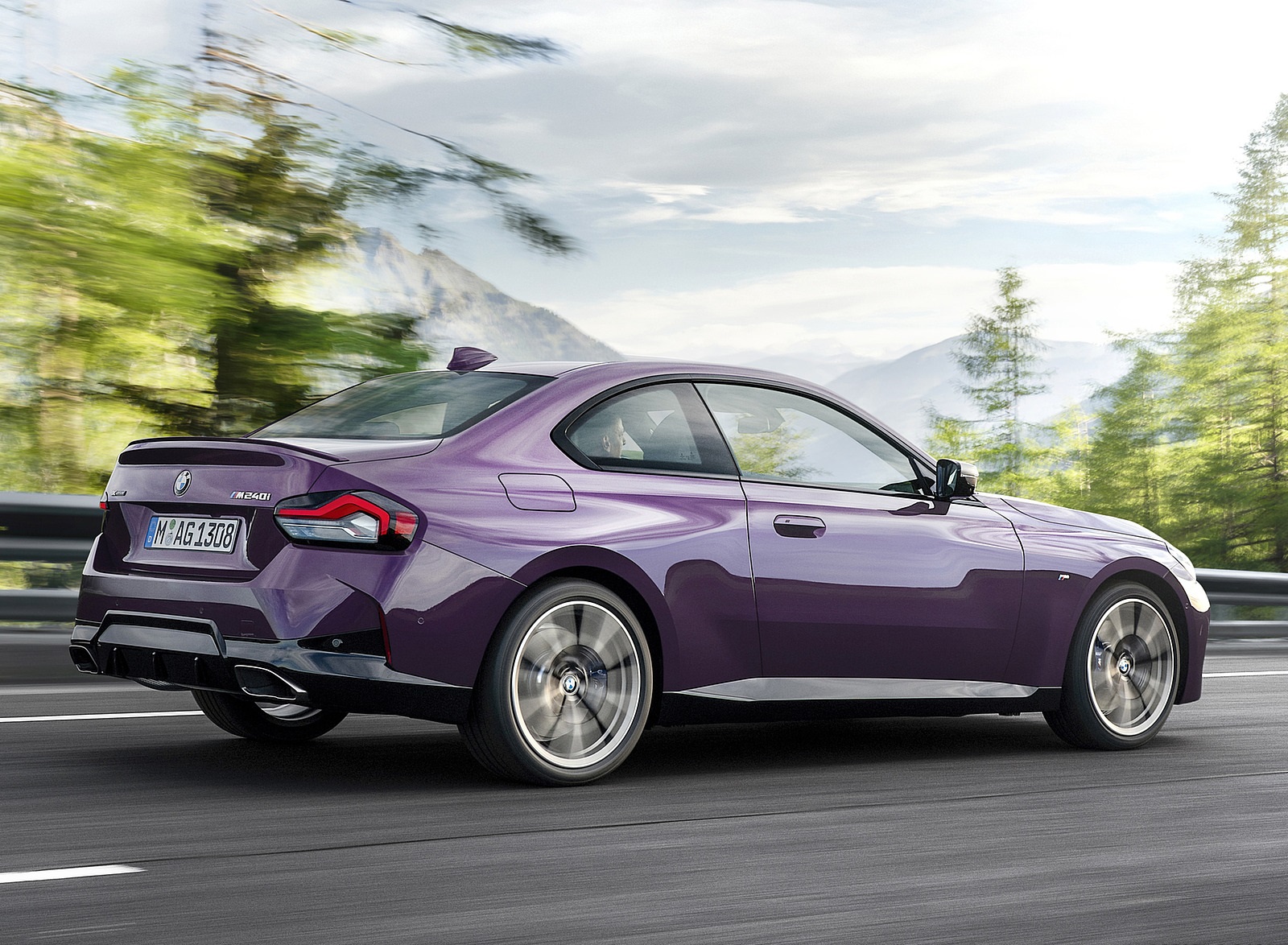 2022 BMW M240i xDrive Coupe Rear Three-Quarter Wallpapers (3)