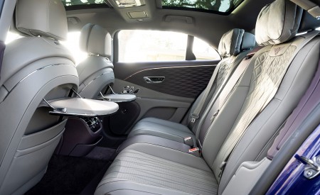 2022 Bentley Flying Spur Hybrid Interior Rear Seats Wallpapers 450x275 (164)