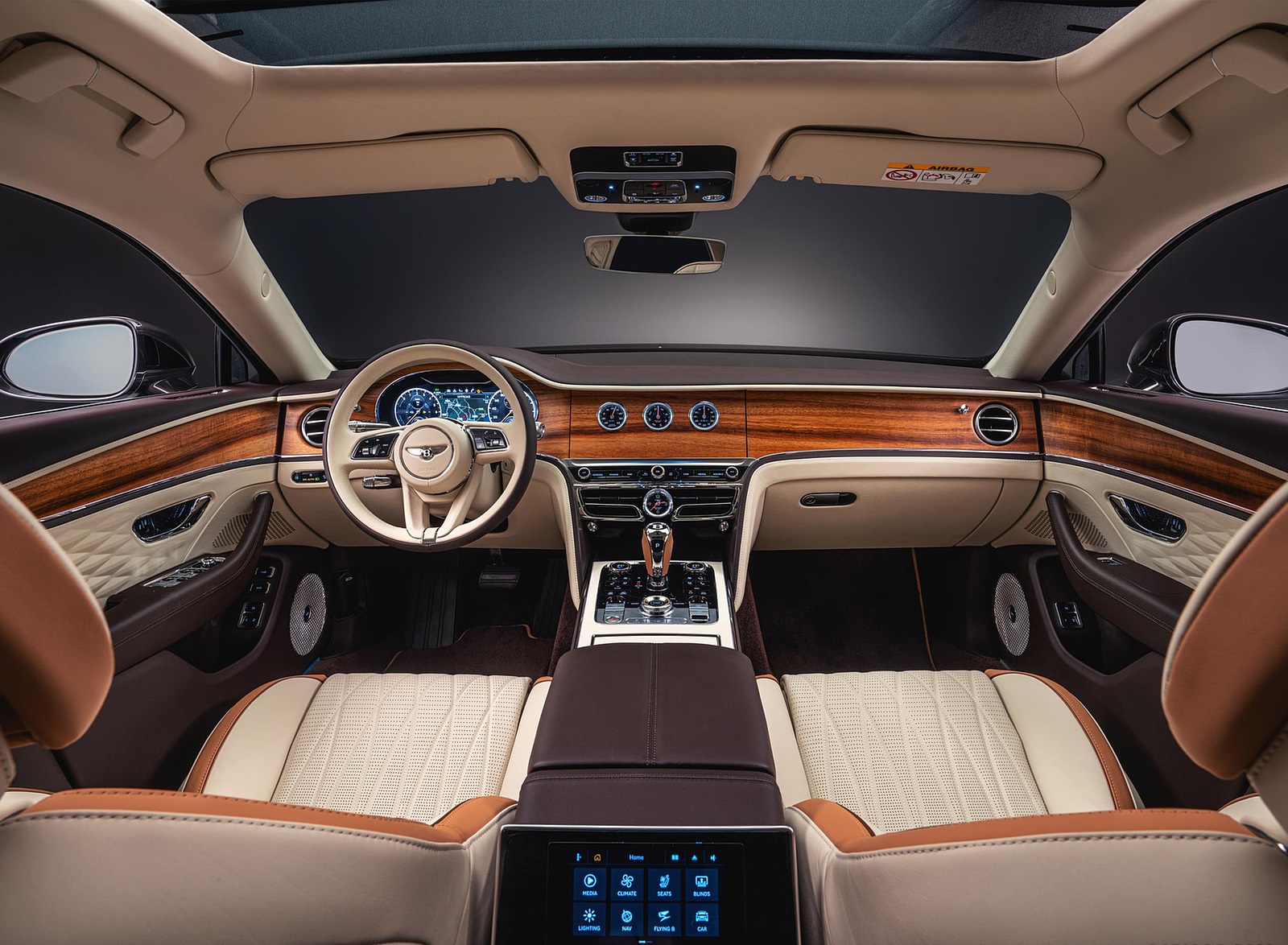 2022 Bentley Flying Spur Hybrid Odyssean Edition Interior Cockpit Wallpapers (7)