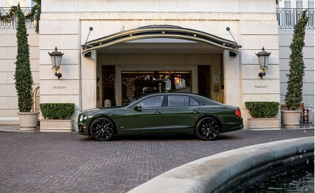 2022 Bentley Flying Spur Hybrid Side Wallpapers 450x275 (76)