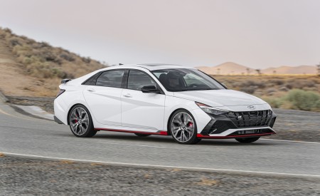 2022 Hyundai Elantra N Front Three-Quarter Wallpapers 450x275 (14)