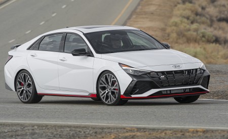 2022 Hyundai Elantra N Front Three-Quarter Wallpapers 450x275 (15)