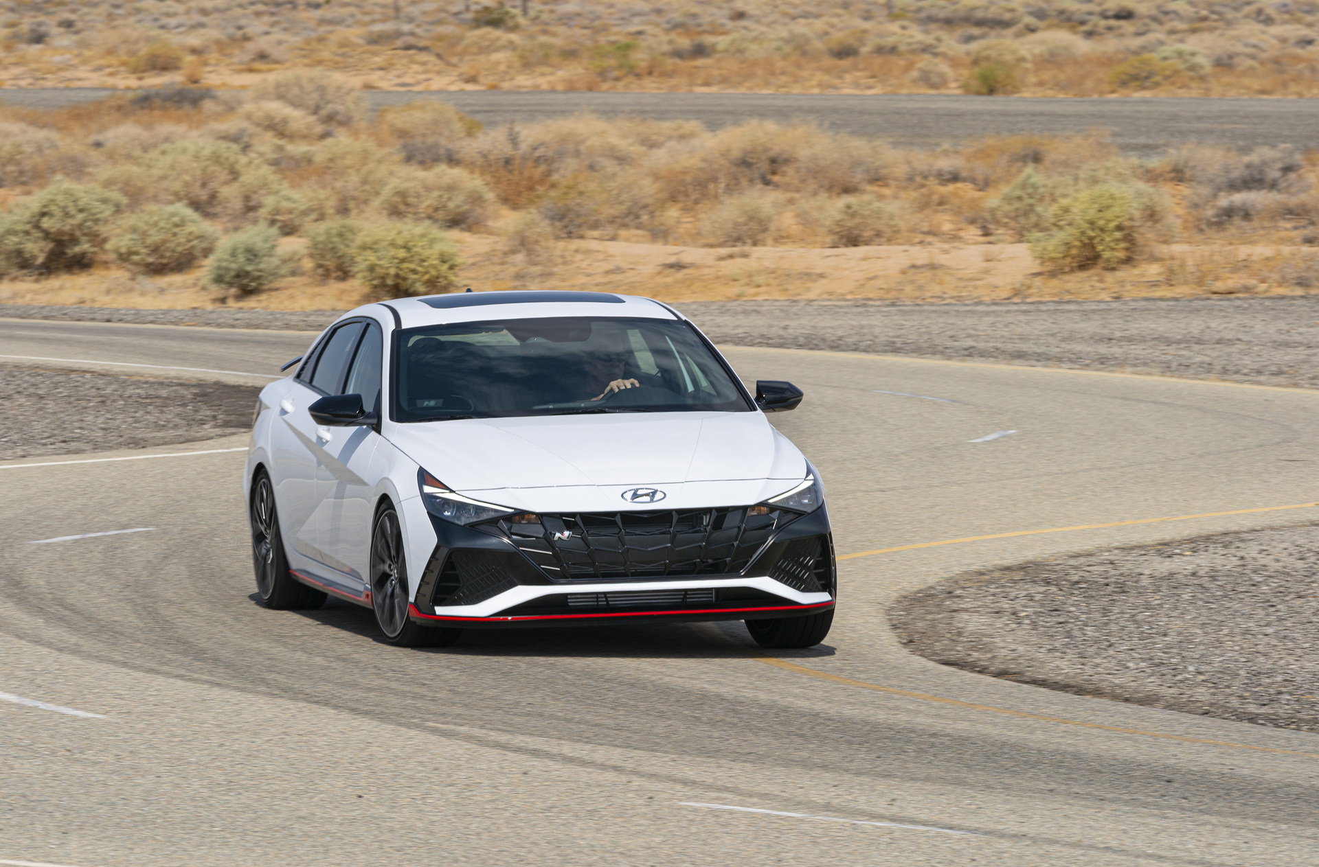 2022 Hyundai Elantra N Front Wallpapers (11)