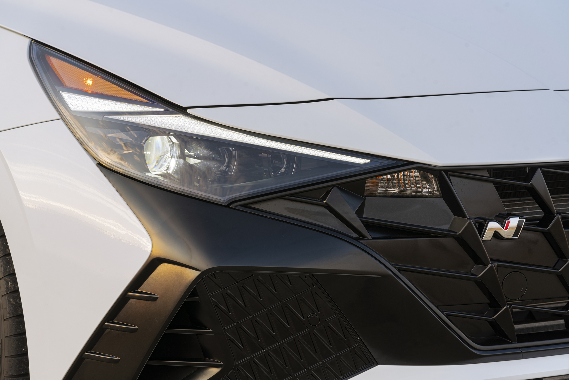 2022 Hyundai Elantra N Headlight Wallpapers #41 of 76