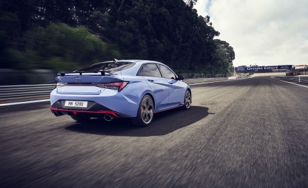 2022 Hyundai Elantra N Rear Three-Quarter Wallpapers 450x275 (60)