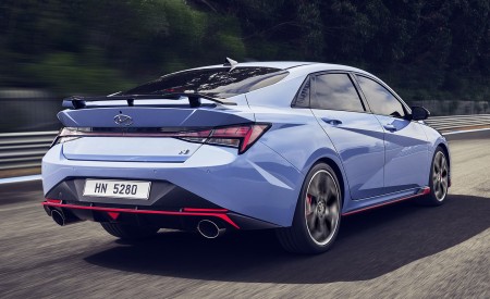 2022 Hyundai Elantra N Rear Three-Quarter Wallpapers 450x275 (61)