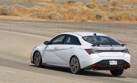 2022 Hyundai Elantra N Rear Three-Quarter Wallpapers 450x275 (12)