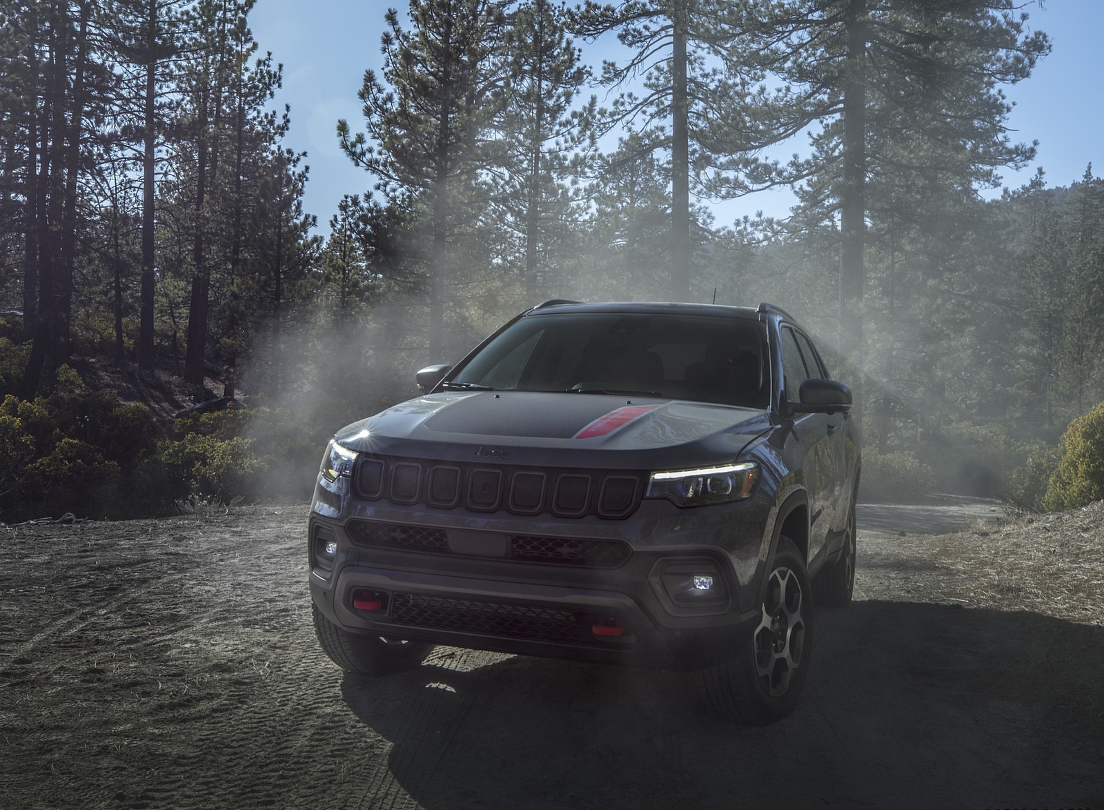 2022 Jeep Compass Trailhawk Front Wallpapers #1 of 34